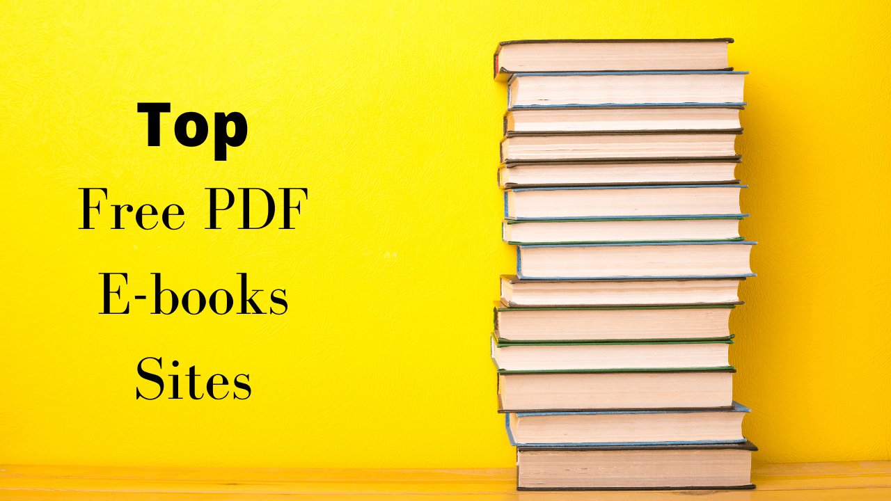 Top 22 Free PDF E-books Sites (Download without Registration)