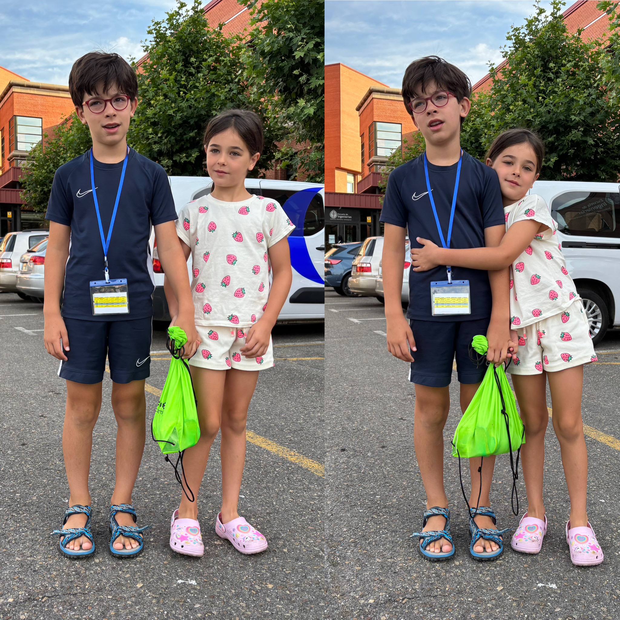 Último día de campamento en la Universidad