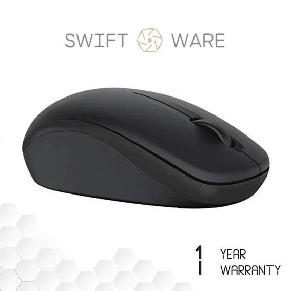 W/L DELL MOUSE – Dell Wireless Mouse – WM126 – Black
