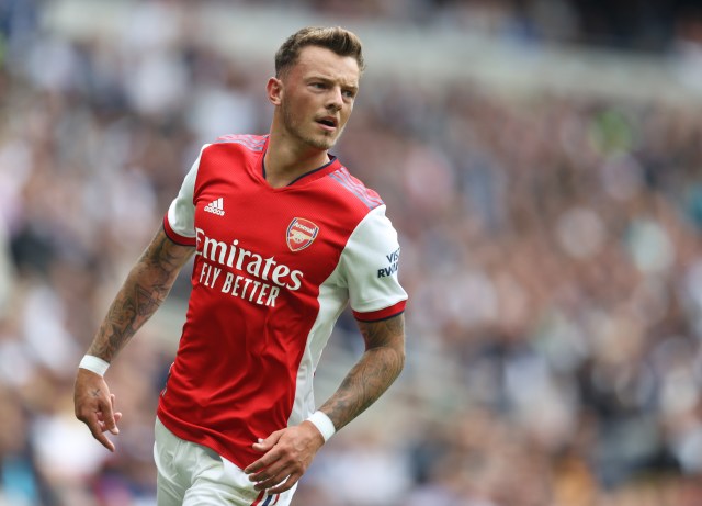 Ben White, Arsenal vs Man United