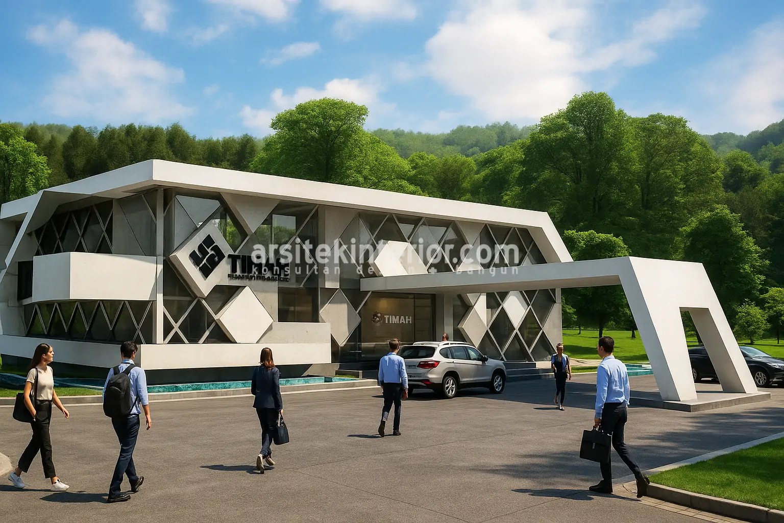 Jasa Desain Arsitektur Kantor PT TIMAH