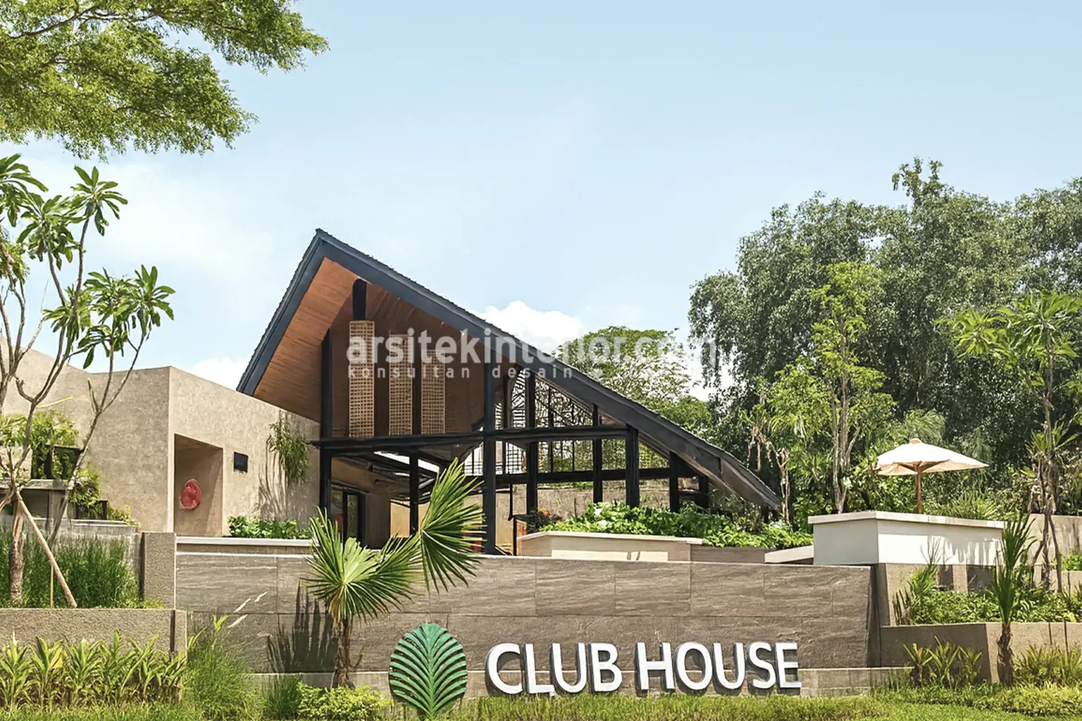 Desain Clubhouse Avoria