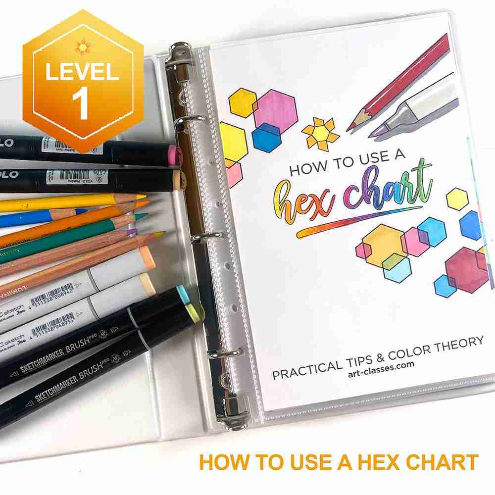 How to Use a Hex Chart | Art Classes