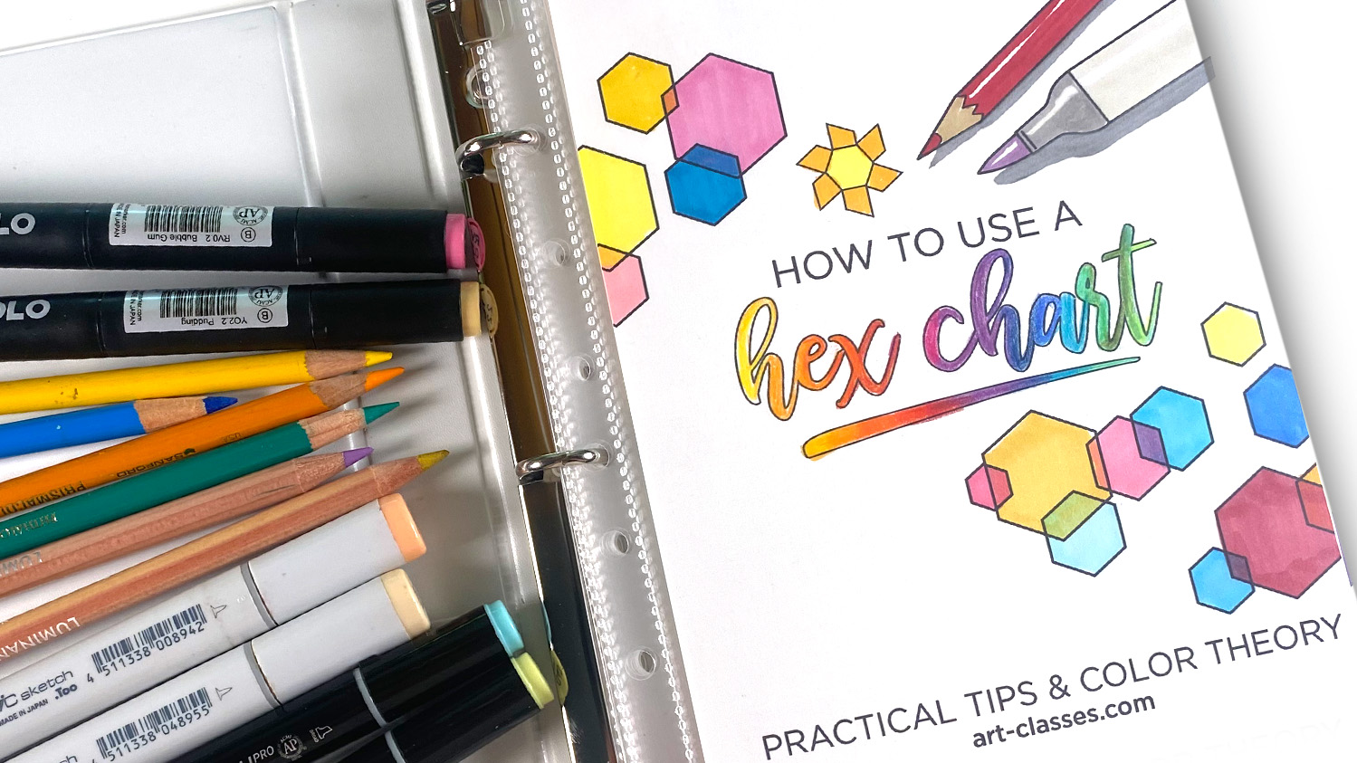 How to Use a Hex Chart | Art Classes