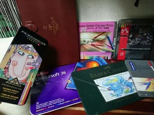 色鉛筆レビューまとめ 画材マニアのアート ラボ