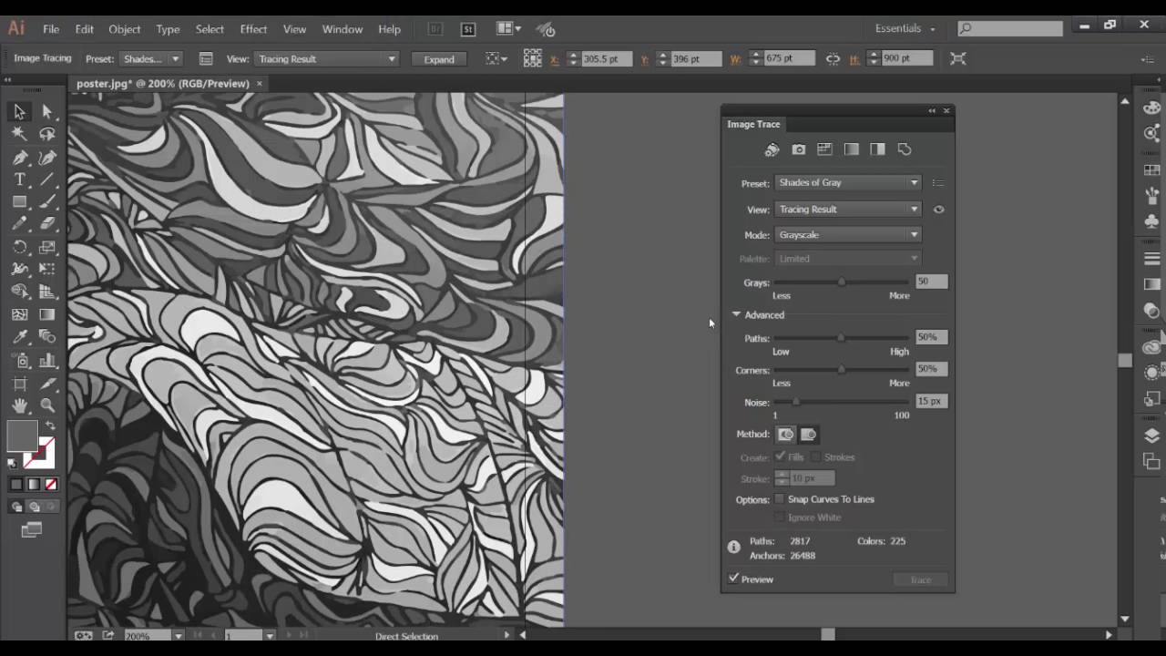 как нарисовать кривую линию в иллюстраторе