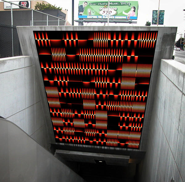 George Legrady Kinetic Flow