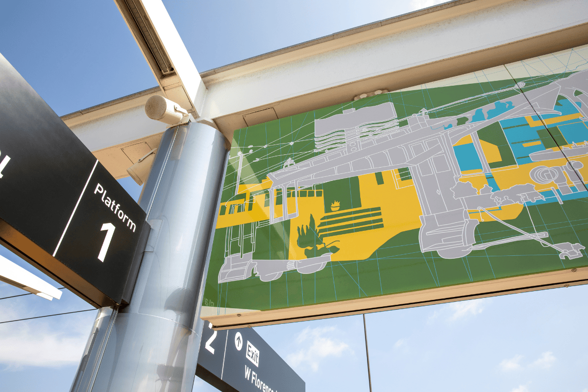 Kim Schoenstadt, Inglewood CA Series: Metro collection 1-10 (detail)
