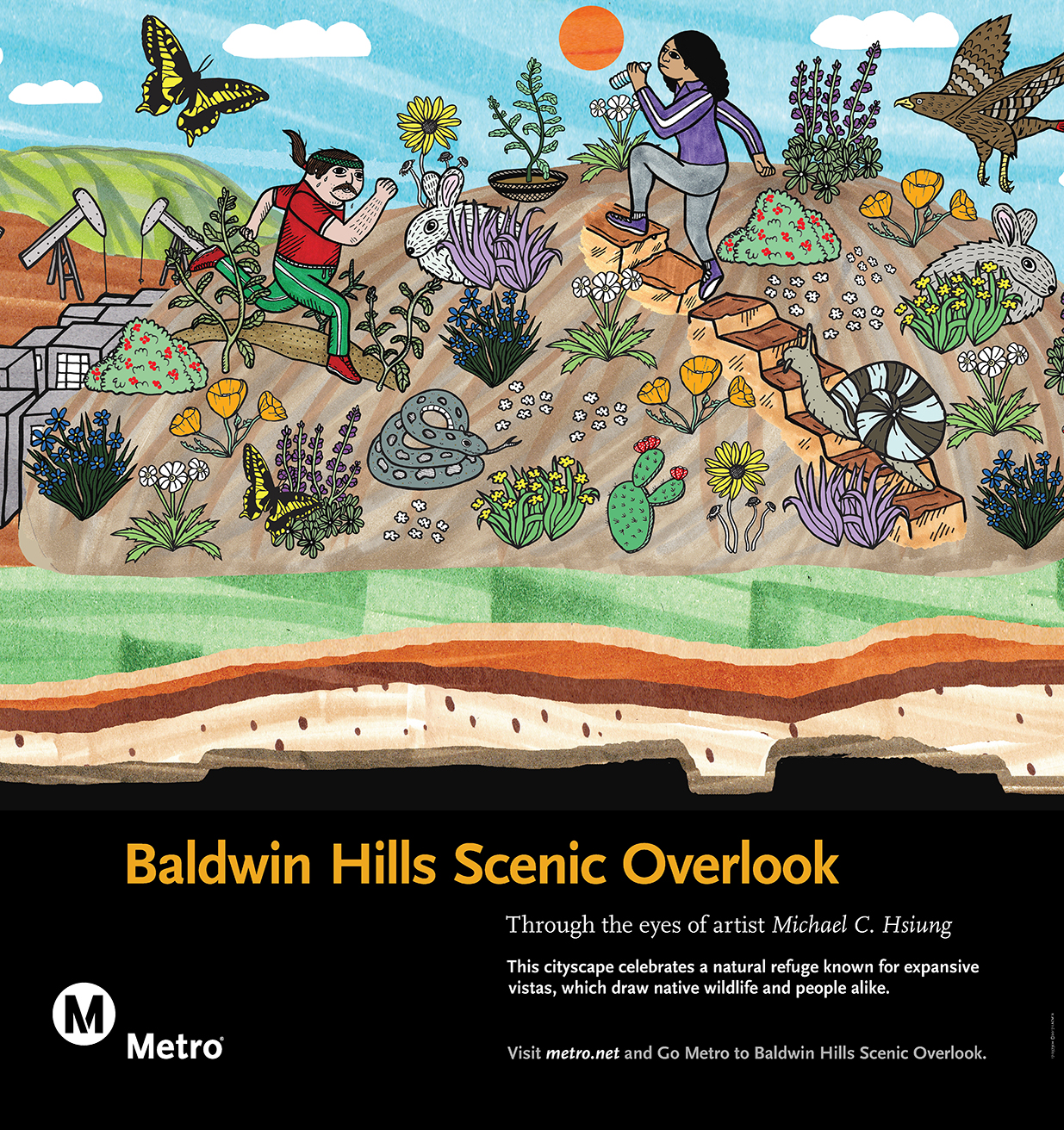 Michael C. Hsiung, Baldwin Hills Scenic Overlook