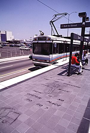 Mark Lere, "Who, What, Where? " (station view)