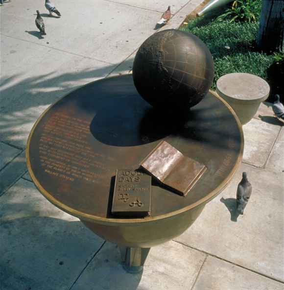 Jacqueline Dreager, "The Great Gathering Place"(sundial detail))