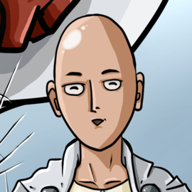 Saitama, the one punch man by niskratus on newgrounds