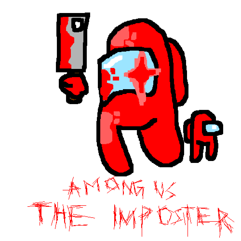 picture Pixel Art Among Us Imposter pixilart among us imposter by