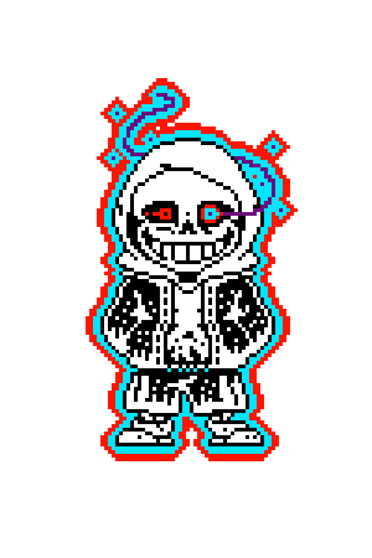 Dust Sans Pixel Art Blushie Blue Boi Underswap Pixel vrogue.co