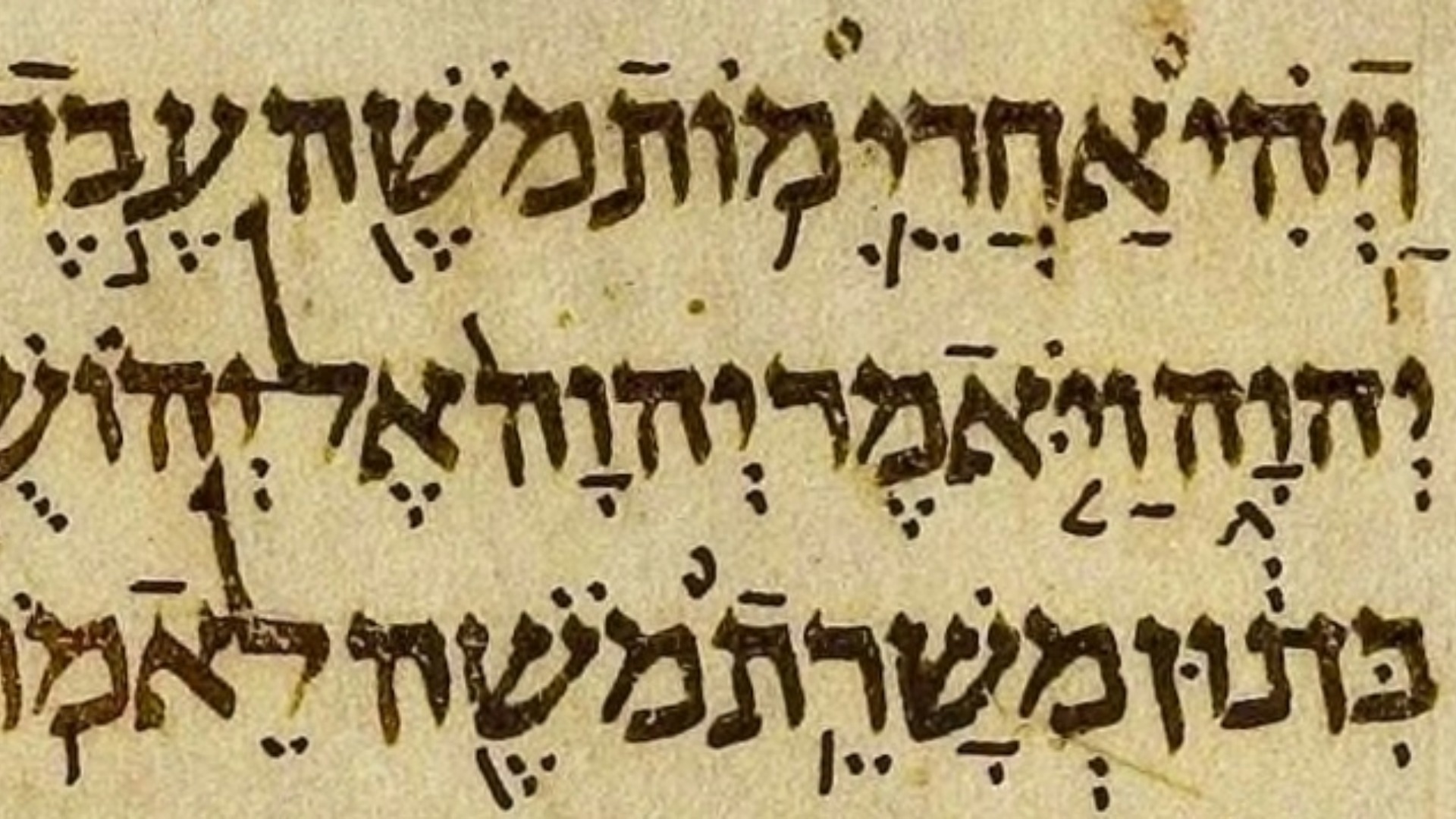 The Aleppo Codex