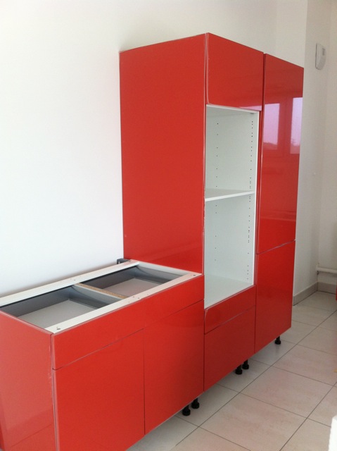 cusine orange brillant