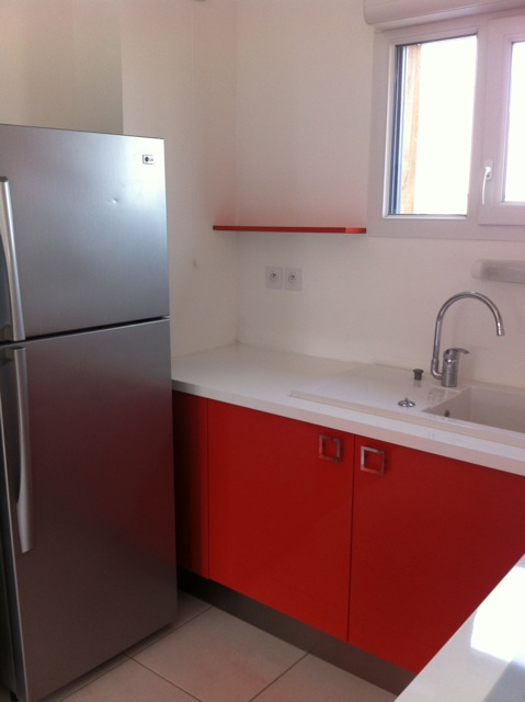 cusine orange brillant