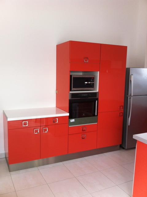 cusine orange brillant