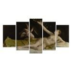 Orazio Gentileschi Danaë Modular Art Print LIX