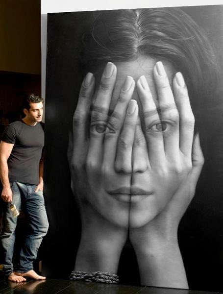 Tigran Tsitoghdzyan, peintre de talent