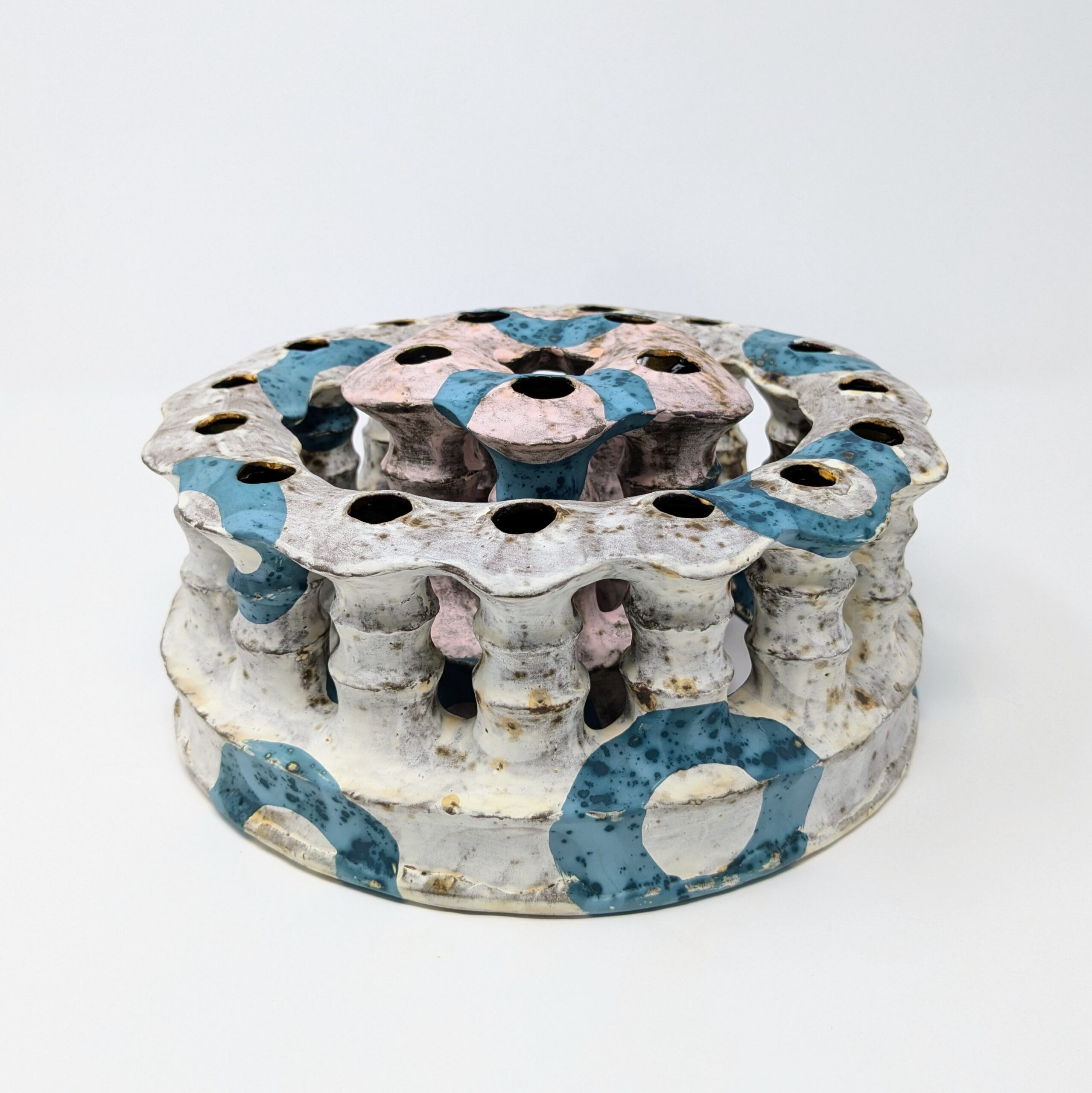 9 nesting flower bricks