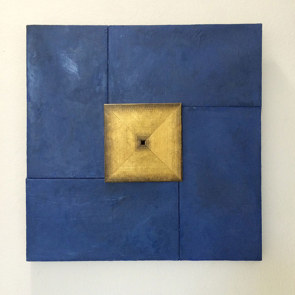 60x60cm; 2014; Oil on canvas, wood