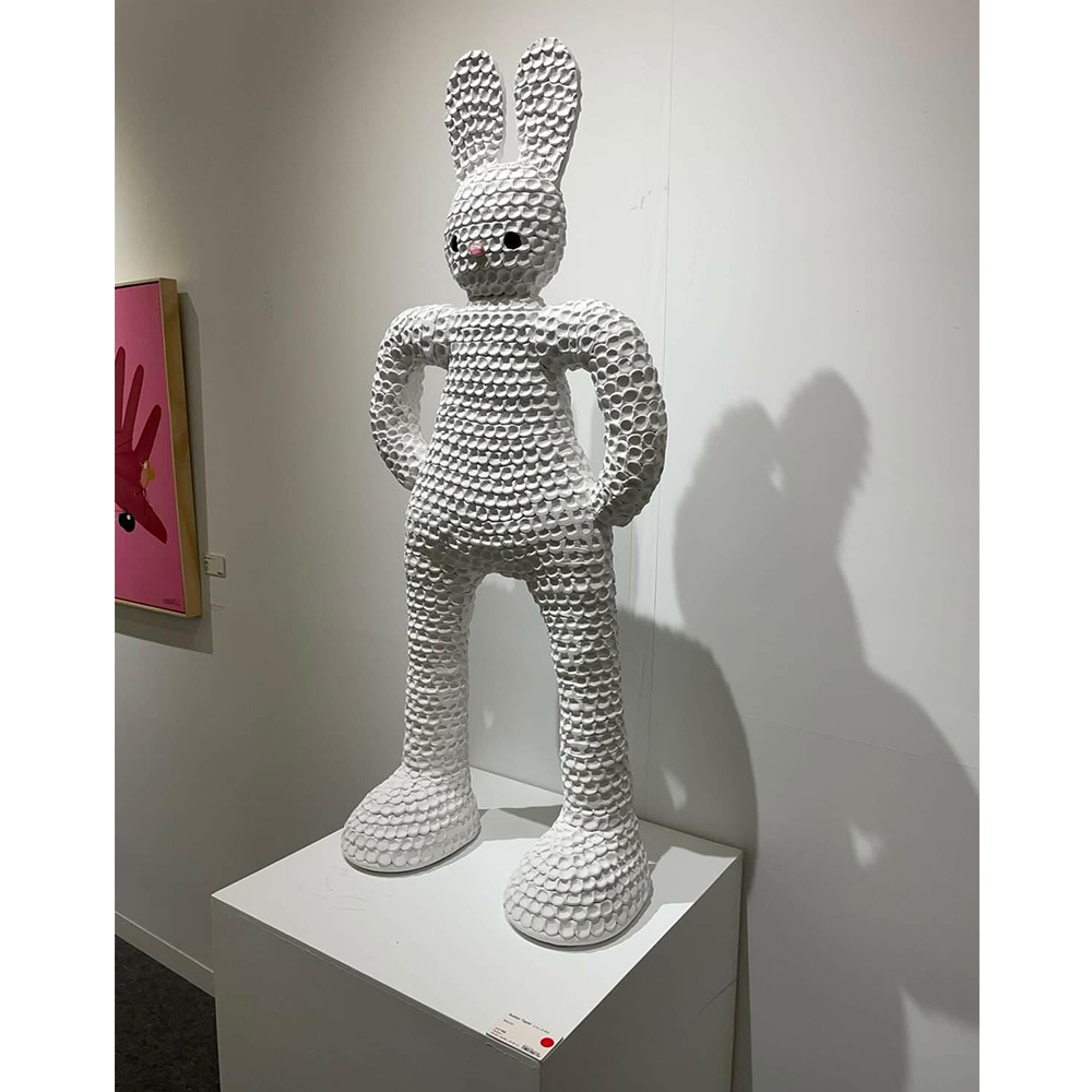 White Rabbit Sculpture