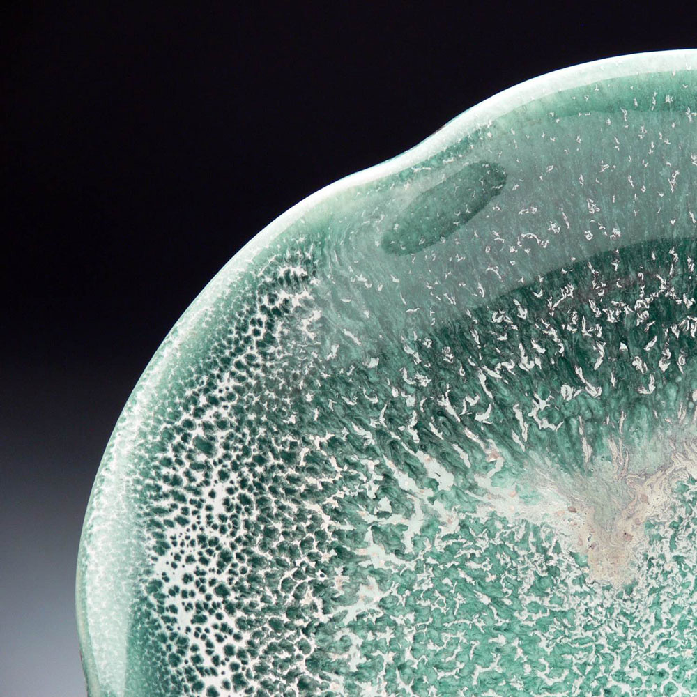 cone 11 oxidation, thrown and altered, 2016