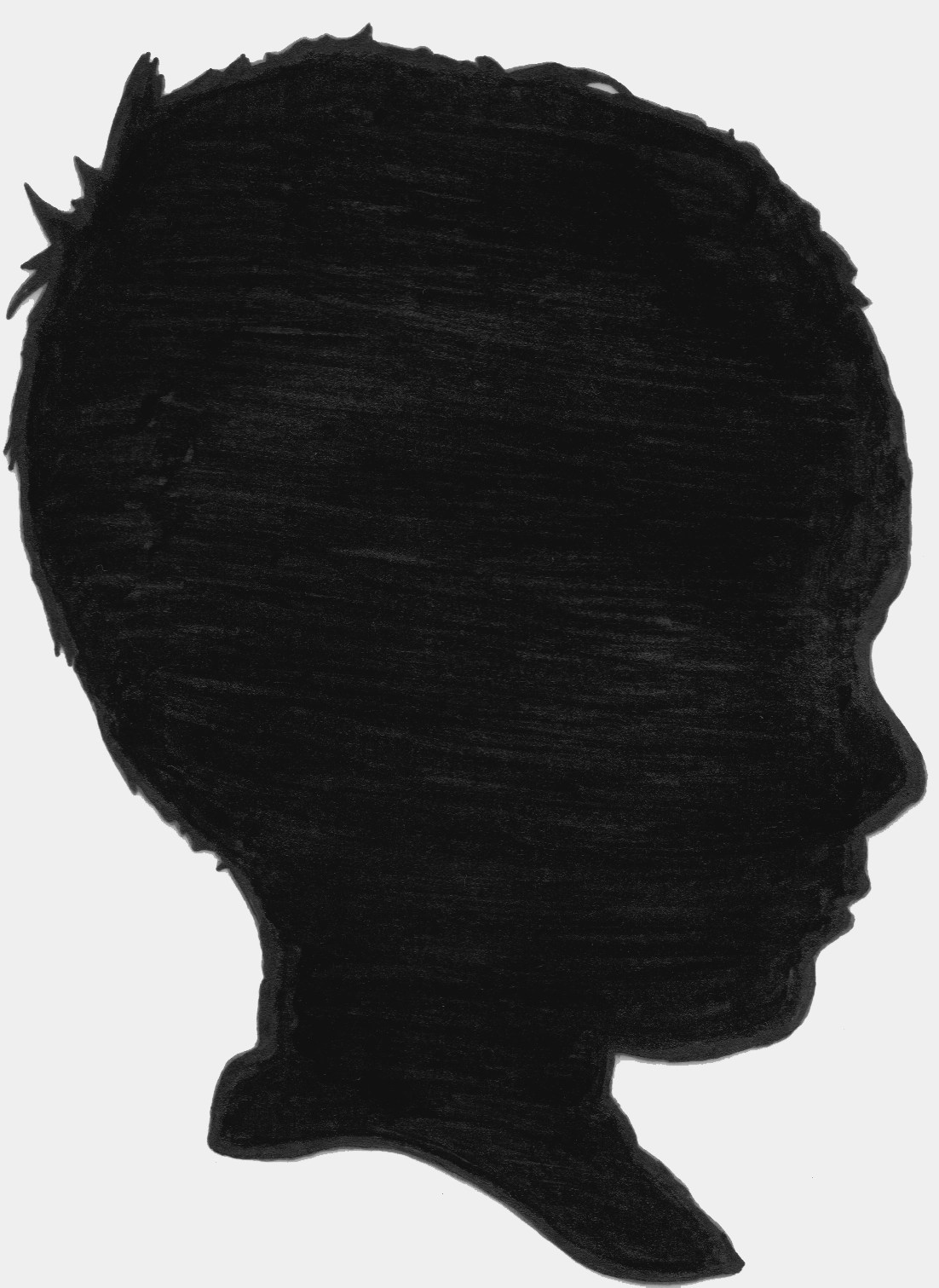 Silhouette portrait