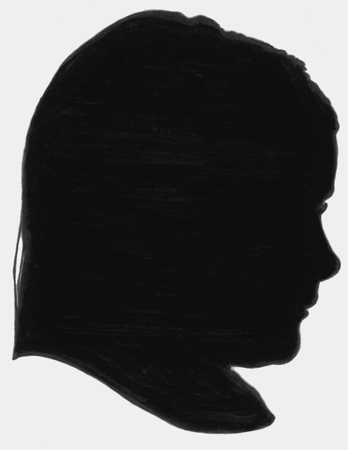 Silhouette portrait