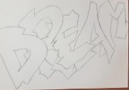 Easy Graffiti Cool Things To Trace Excelente