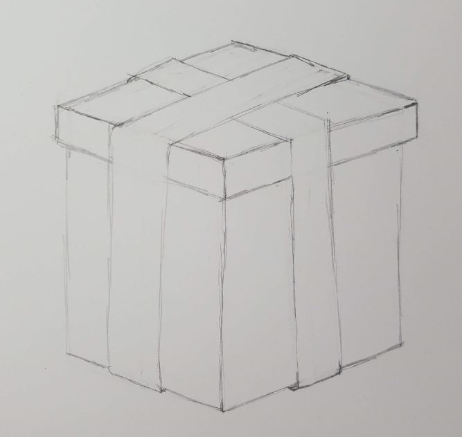 I always get a good night call, but early on, i'd get daytime calls, too. How To Draw A Present Easy Step By Step For Beginners Art By Ro