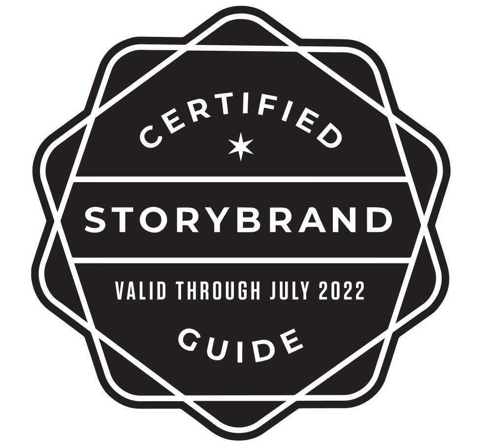 Web - StoryBrand Guide Badge BLACK