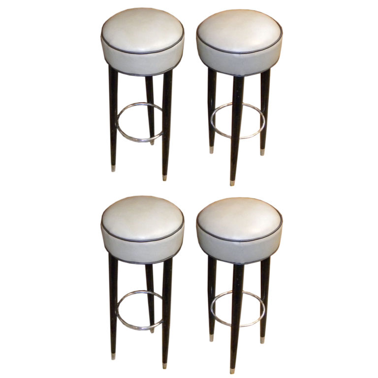 Original art deco bar stools