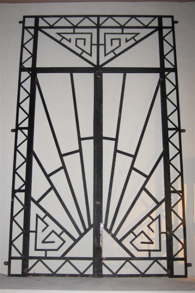 Not only 1930s bedroom furniture for sale, you could also find another plans, schematic, ideas or pictures such as best 1000 ideas about . 1930s Art Deco Wrought Iron Double Entry Door | Sold Items