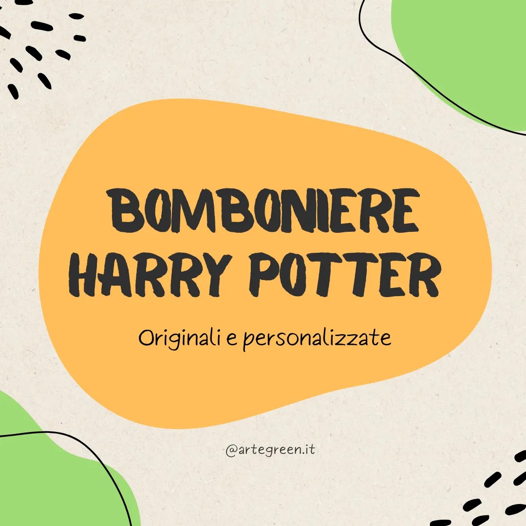 Bomboniere Harry Potter – Arte Green