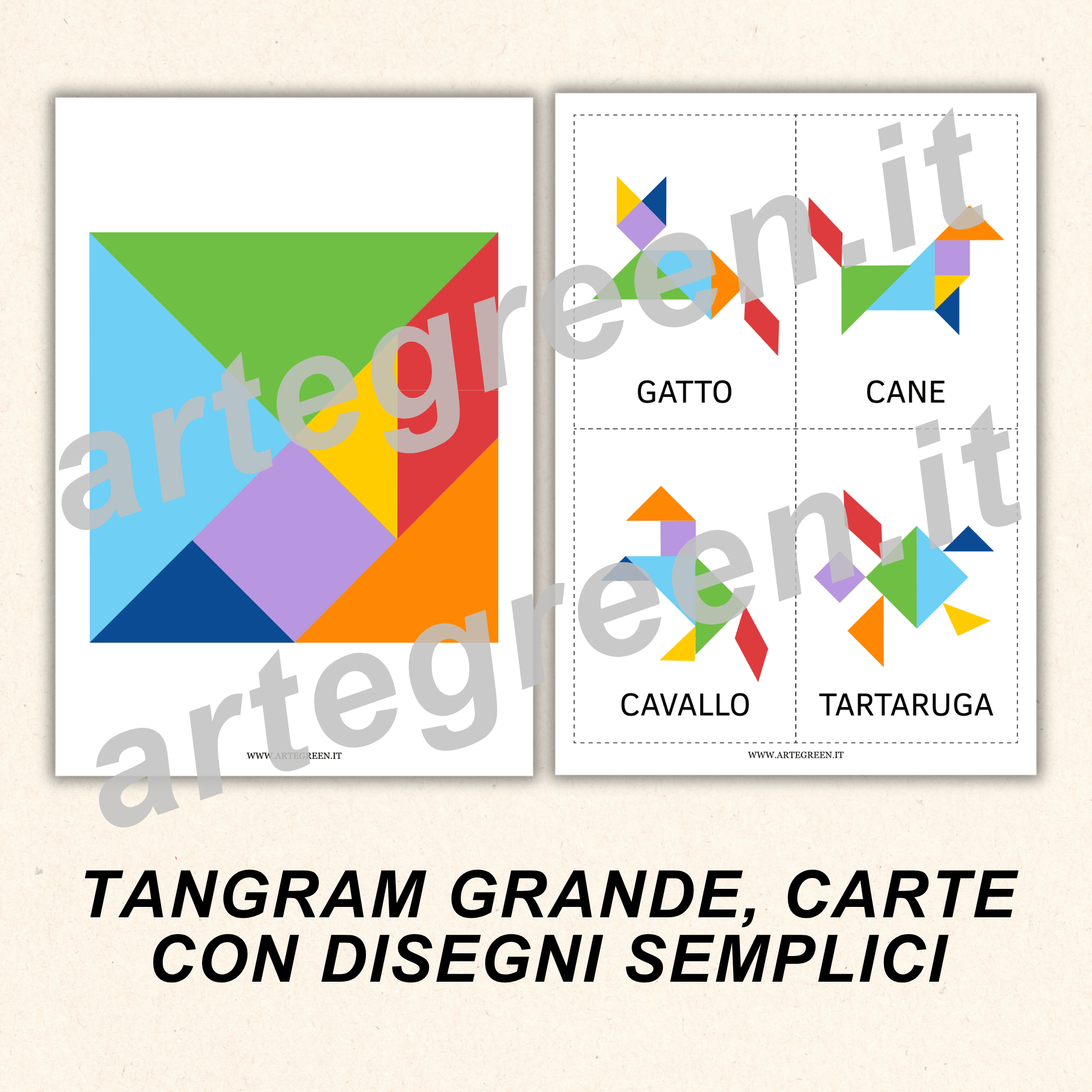 tangram da stampare