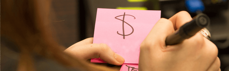 Representação visual de empreendedorismo bootstrap: startup crescendo com recursos próprios
