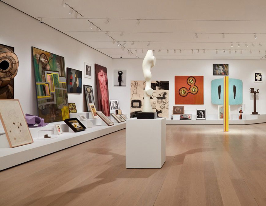 Colecionador de arte; Amy Sillman. The Shape of Shape (2020) | MoMA