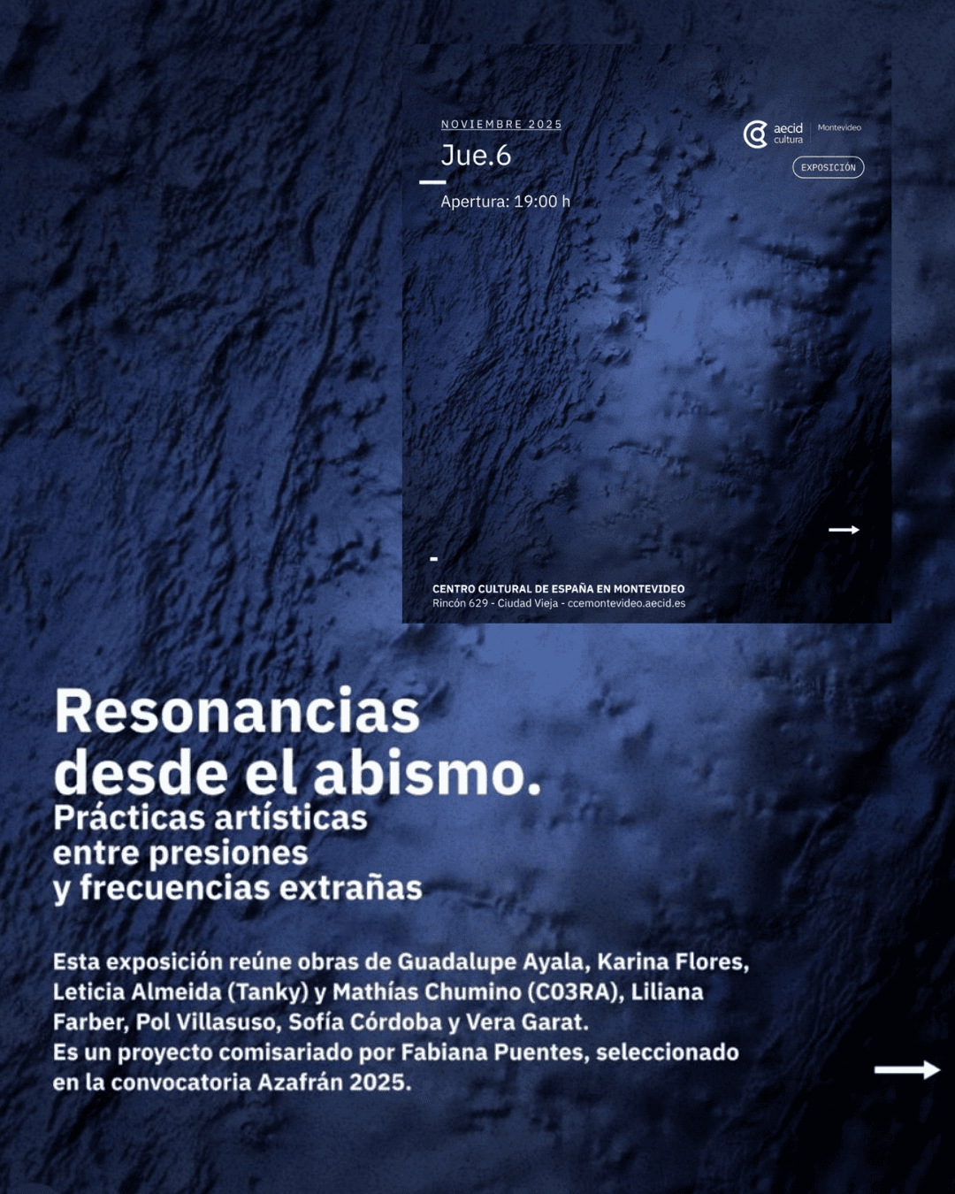 RESONANCIAS DESDE EL ABISMO: PRÁCTICAS ARTÍSTICAS ENTRE PRESIONES Y FRECUENCIAS EXTRAÑAS