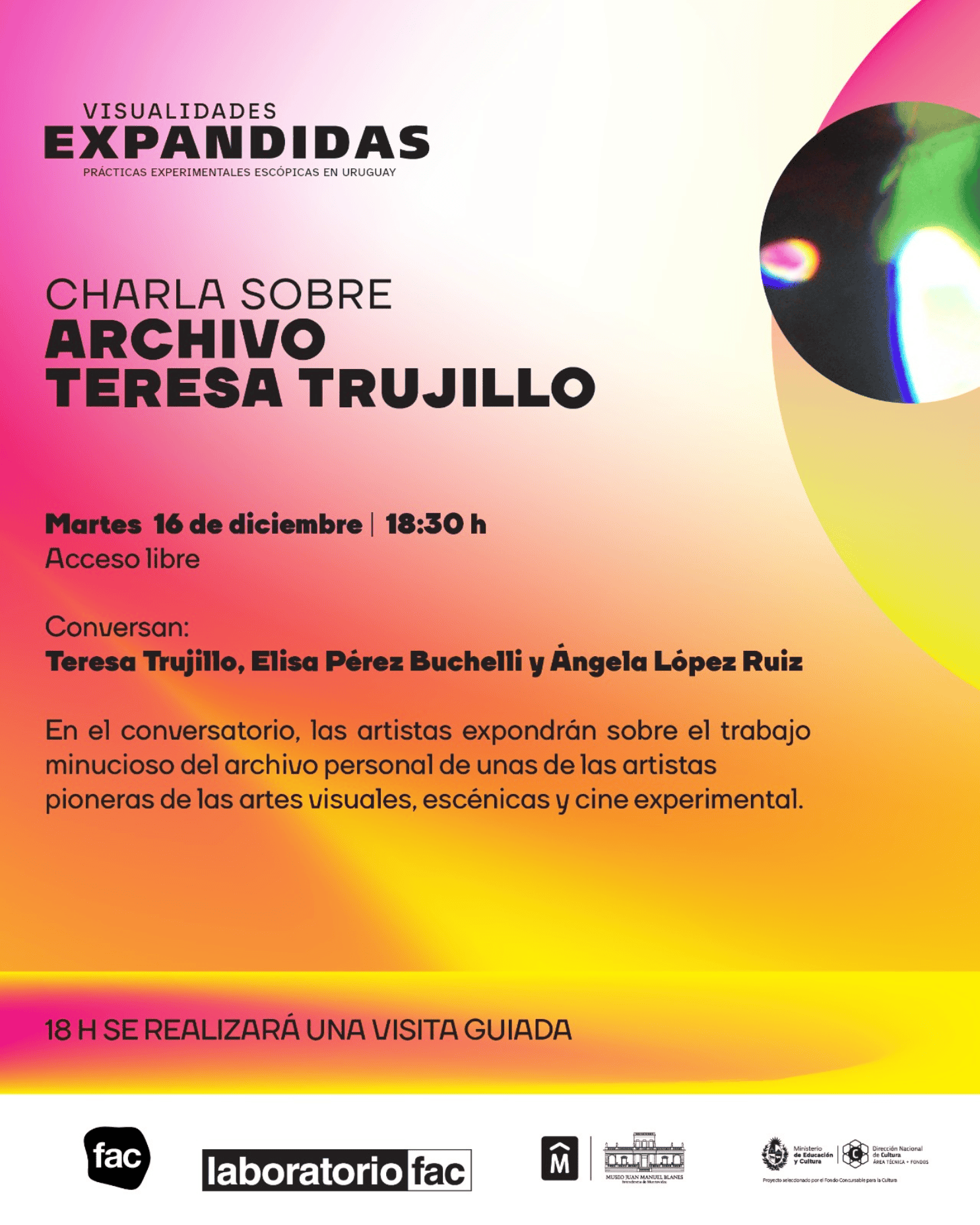 Charla sobre Archivo Teresa Trujillo + visita guiada – en el marco de Visualidades Expandidas