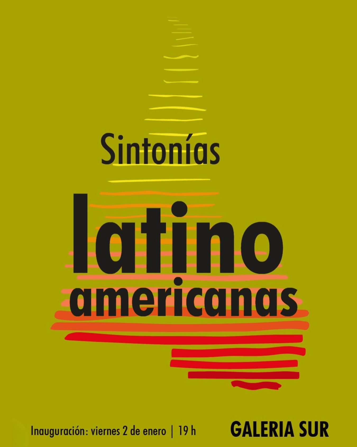 SINTONÍAS LATINOAMERICANAS – EXPOSICIÓN COLECTIVA – GALERIA SUR