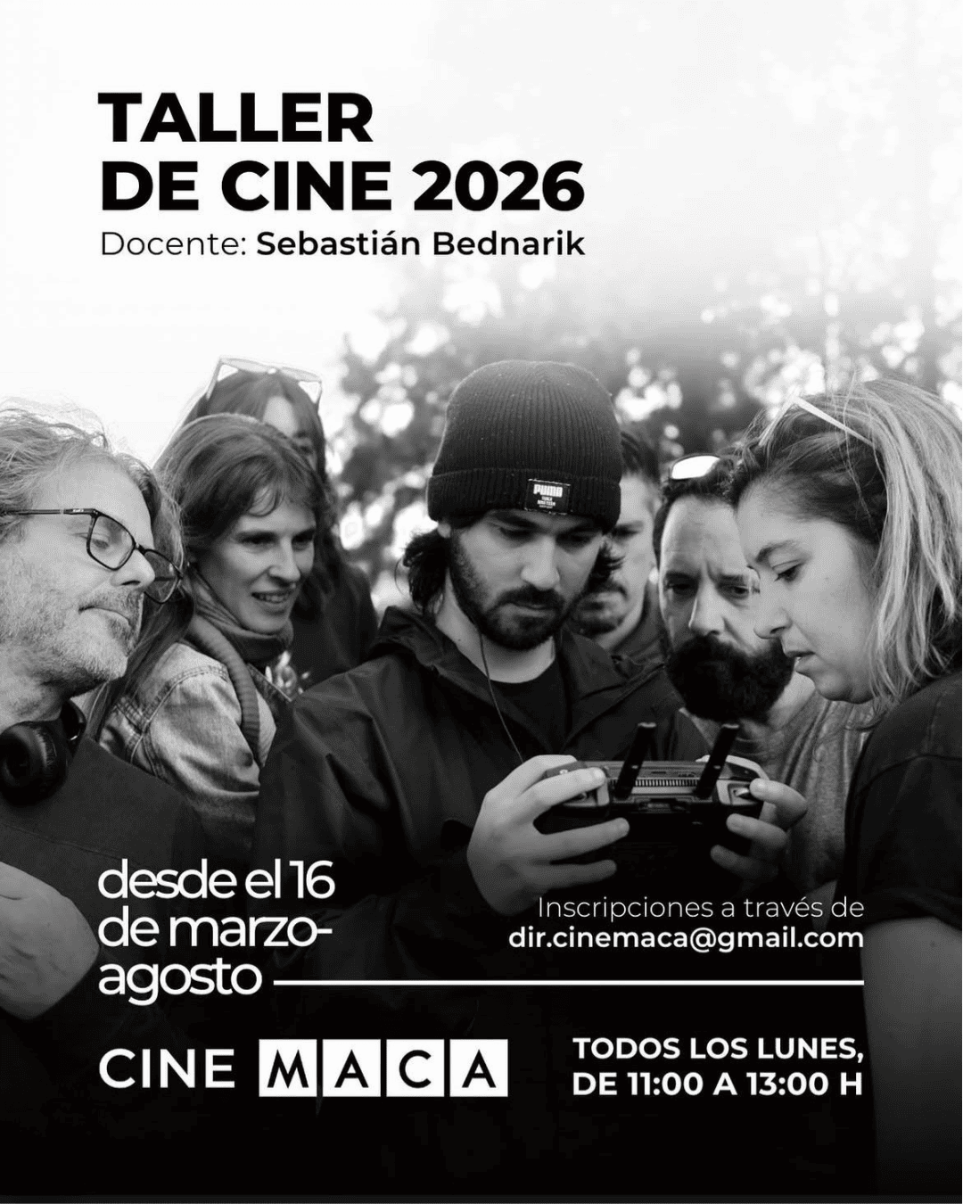 MACA | Taller de cine | Inicio Marzo