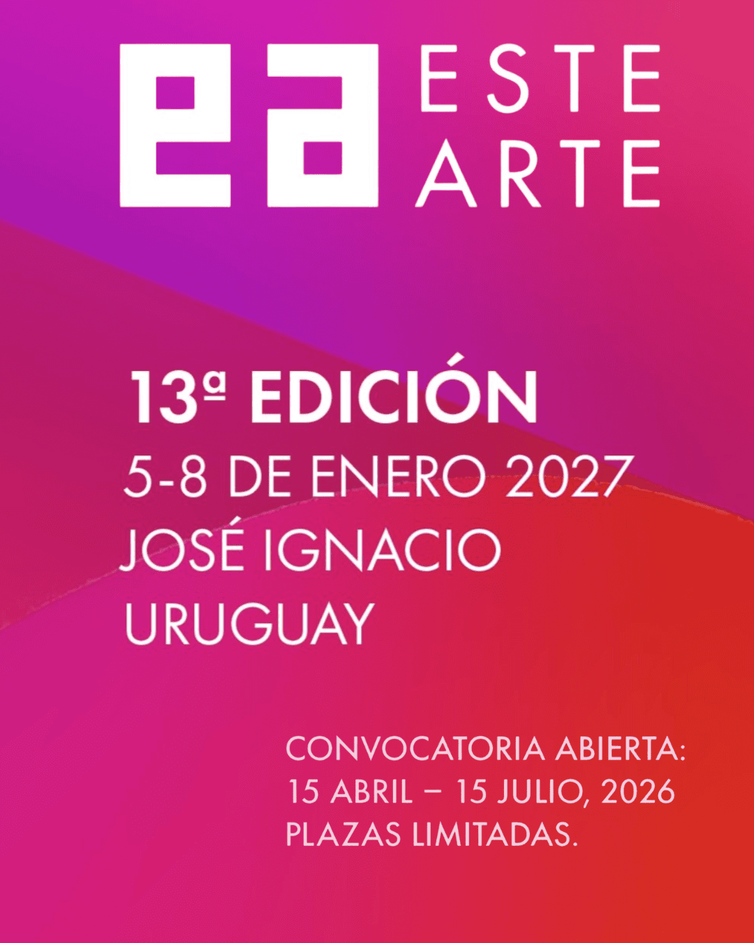 Este Arte. Convocatoria 13ª Edición, solo galerías