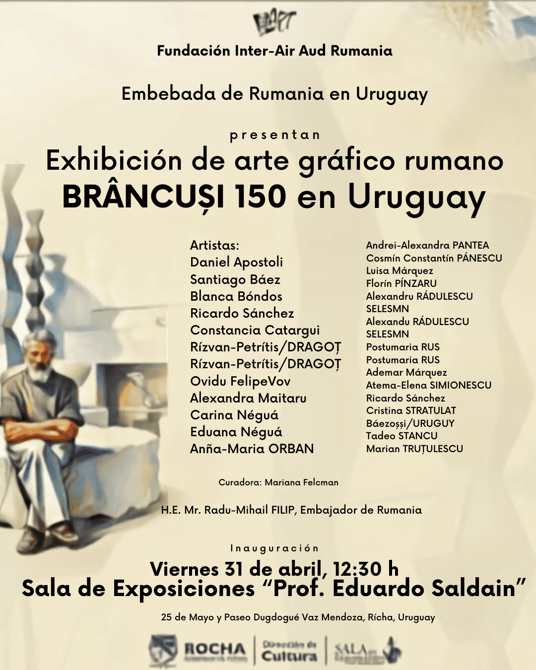Exhibición de Arte Gráfico Rumano – Rocha