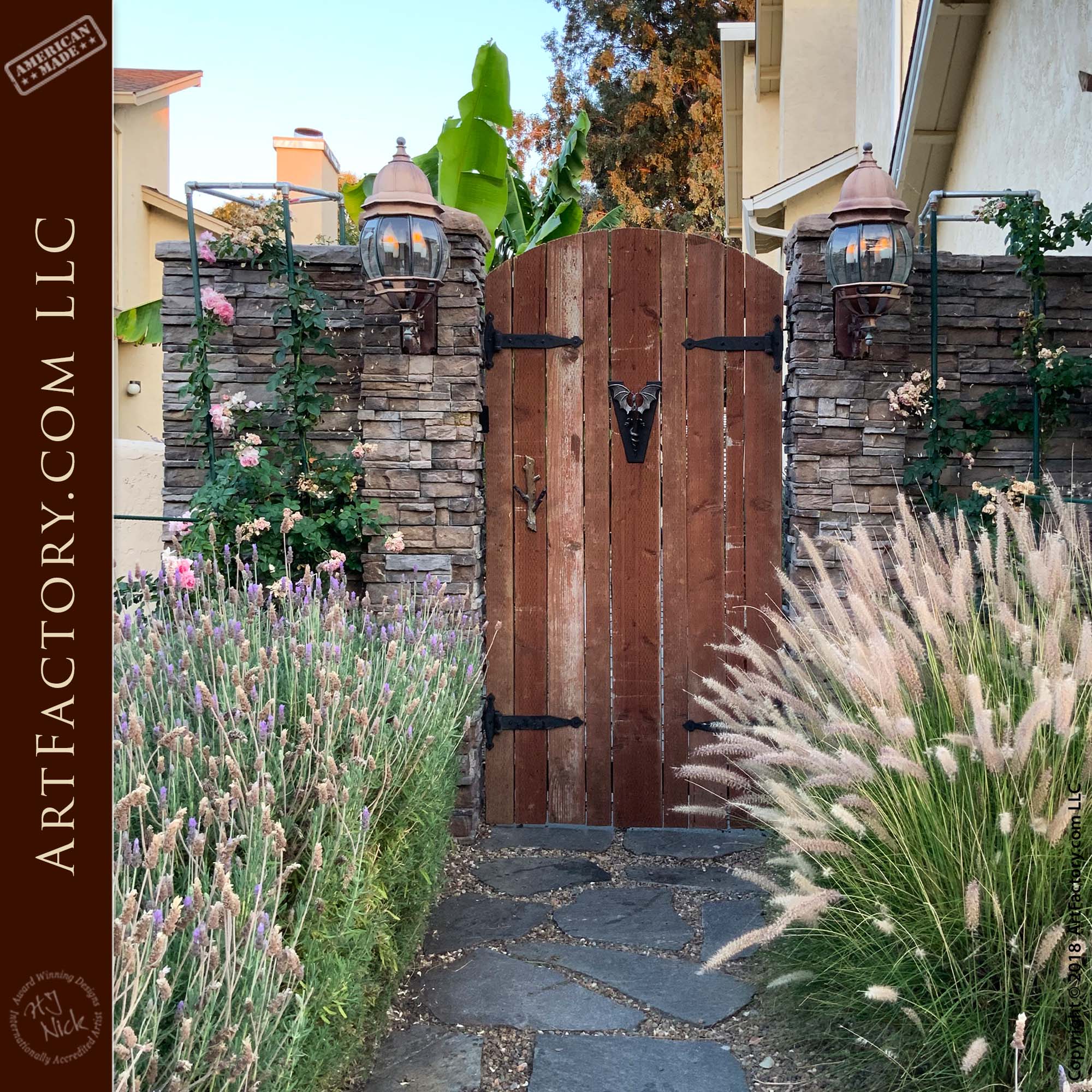 Custom Dragon Door Knocker: Blacksmith Hand Forged Fine Art Hardware