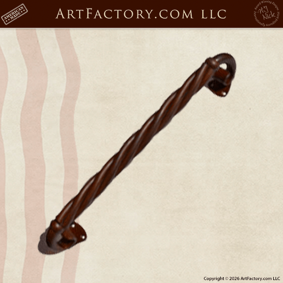 Door Pull -  Twisted Door Pull  - HH139