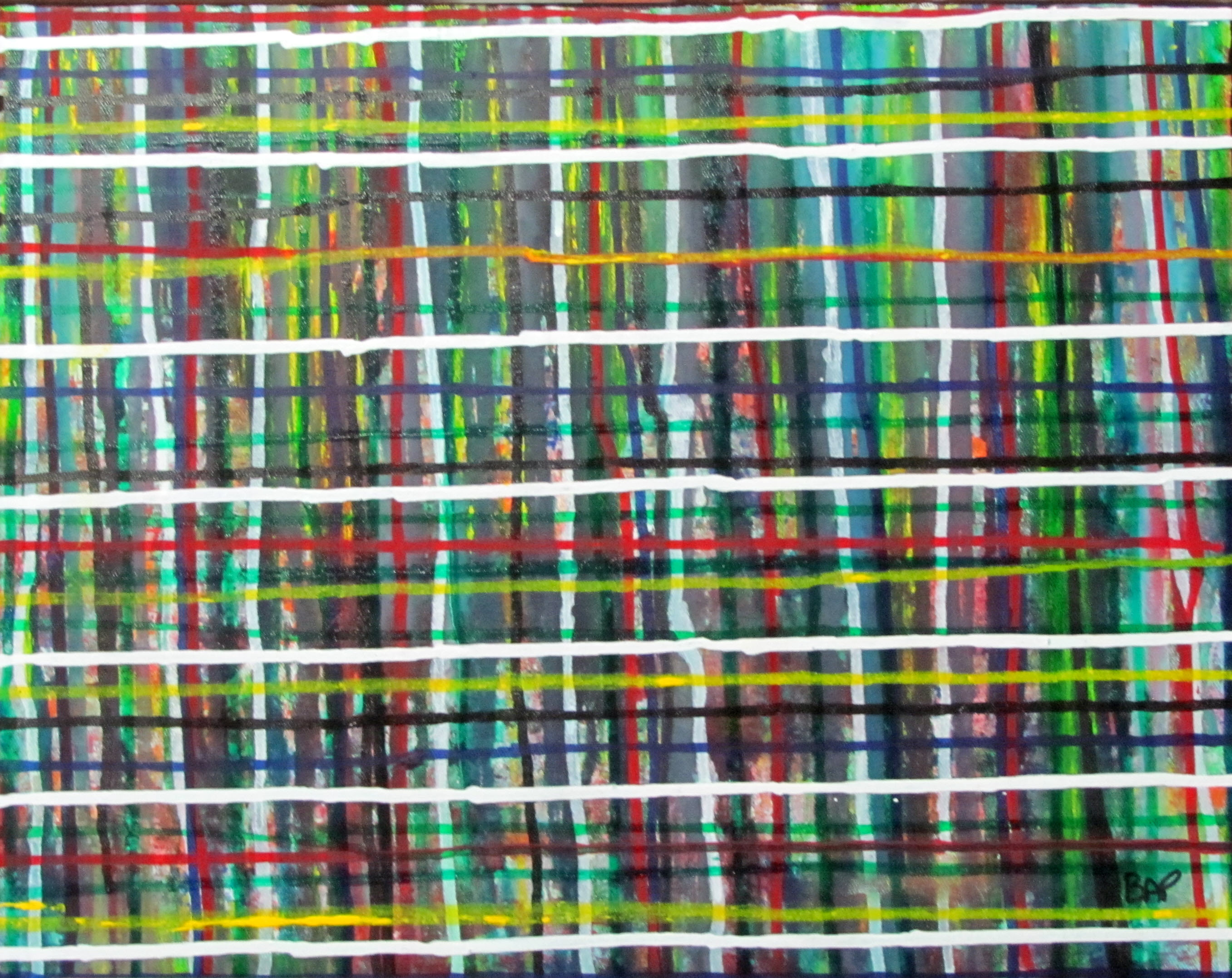 16x20 ready to hang abstract