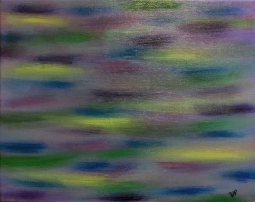 acrylic painting technique before