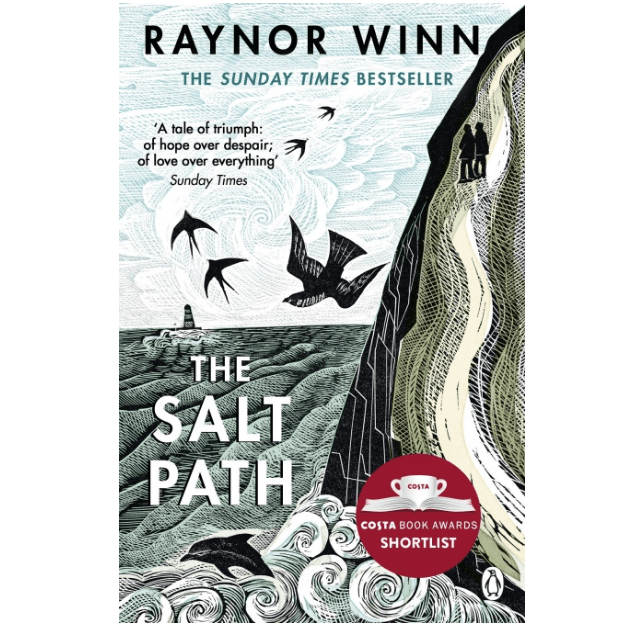 Book cover: The Salt Path by Raynor Winn